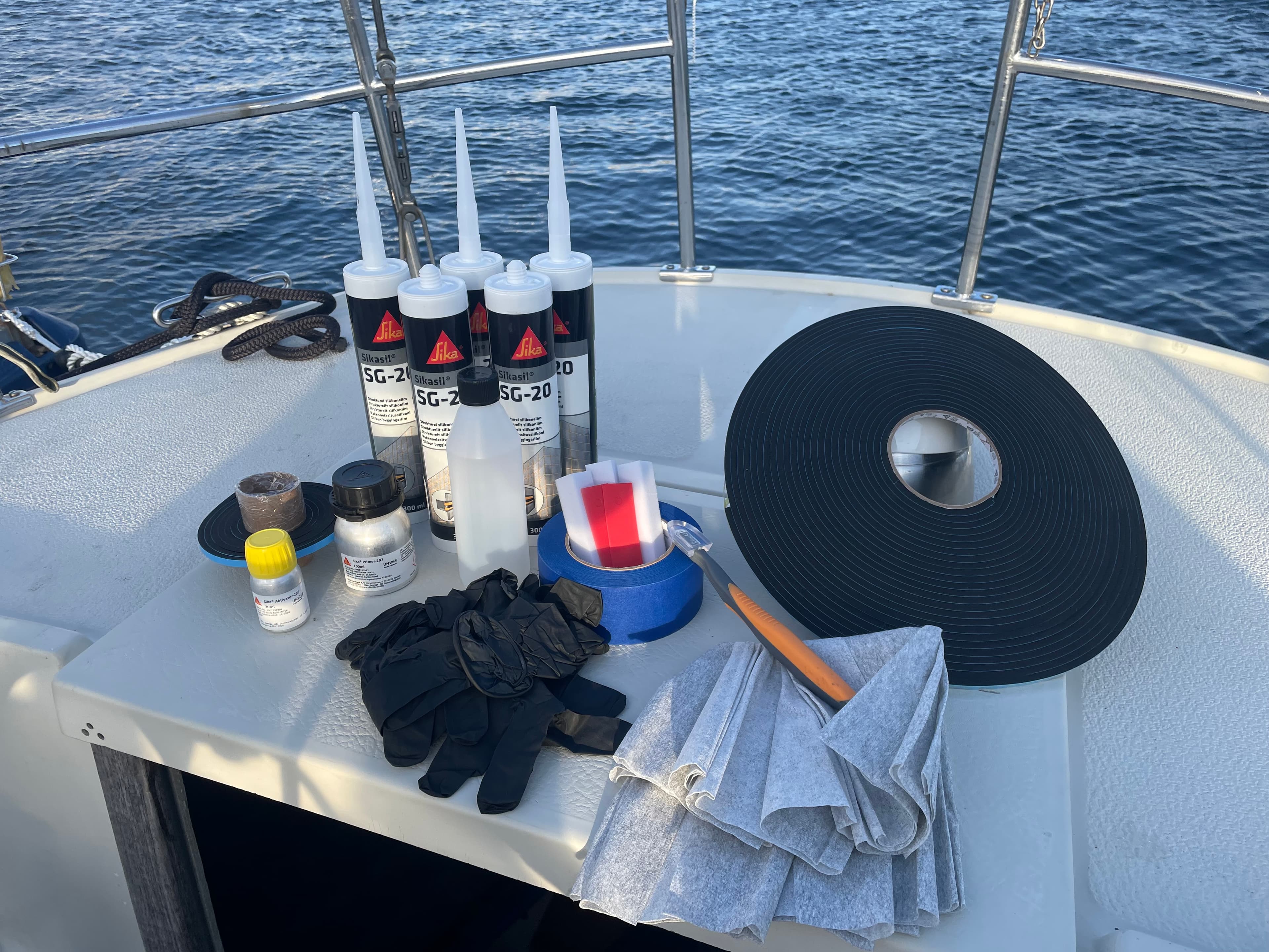 Monteringspaket sidorutor